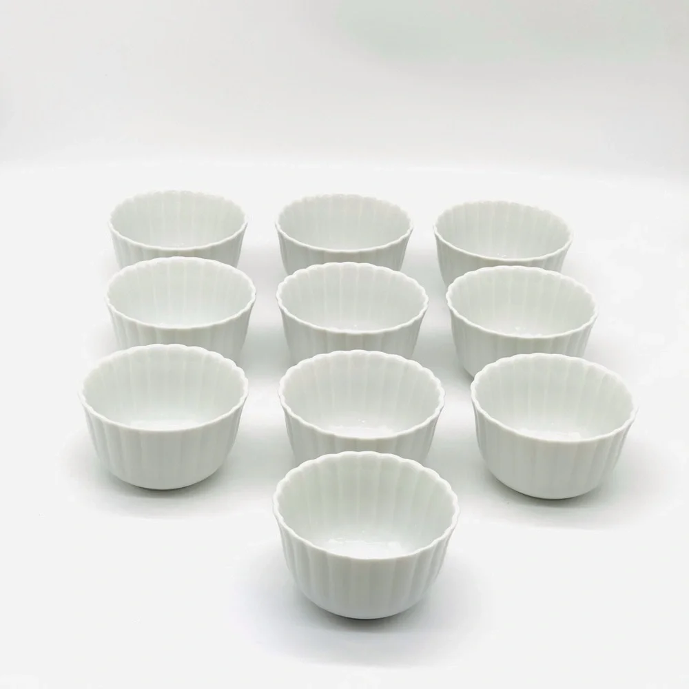 RAMEKINS SOUFFLÉ SNACK PORCELAIN MINI CUP
